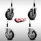 Service Caster 5'' SS Black Poly Wheel Swivel 7/8'' Expanding Stem Caster Set 2 Brakes, 4PK SCC-SSEX20S514-PPUB-BLK-2-TLB-2-78 - alternate 5